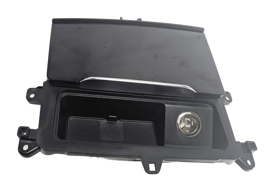 Thumbnail 7: 2017 AUDI Q7 (4M) FRONT CENTER CONSOLE ASHTRAY CUBBY COMPARTMENT w/POWER OUTLET