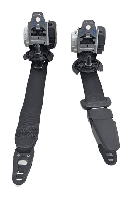 Thumbnail 2: 2017 AUDI Q7 (4M) REAR 3RD ROW LEFT/RIGHT SEAT SEATBELT RETRACTOR SET/2 (Black)