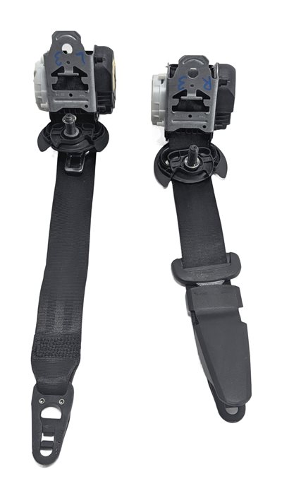 Thumbnail 3: 2017 AUDI Q7 (4M) REAR 3RD ROW LEFT/RIGHT SEAT SEATBELT RETRACTOR SET/2 (Black)