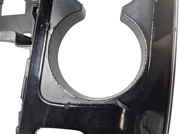 Thumbnail 6: 2017 AUDI Q7 (4M) CENTER CONSOLE SHIFTER TRIM BEZEL w/CUP HOLDER GLOSS BLACK