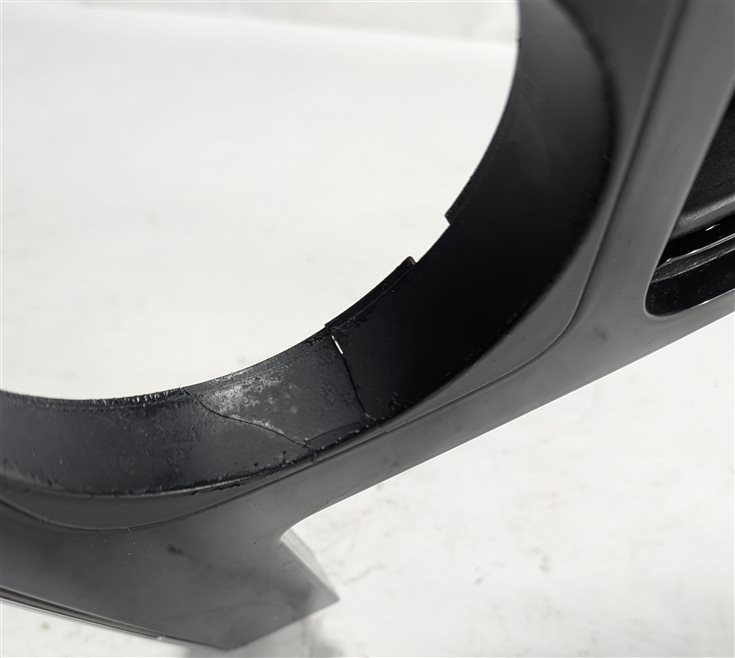 Thumbnail 8: 2017 AUDI Q7 (4M) CENTER CONSOLE SHIFTER TRIM BEZEL w/CUP HOLDER GLOSS BLACK