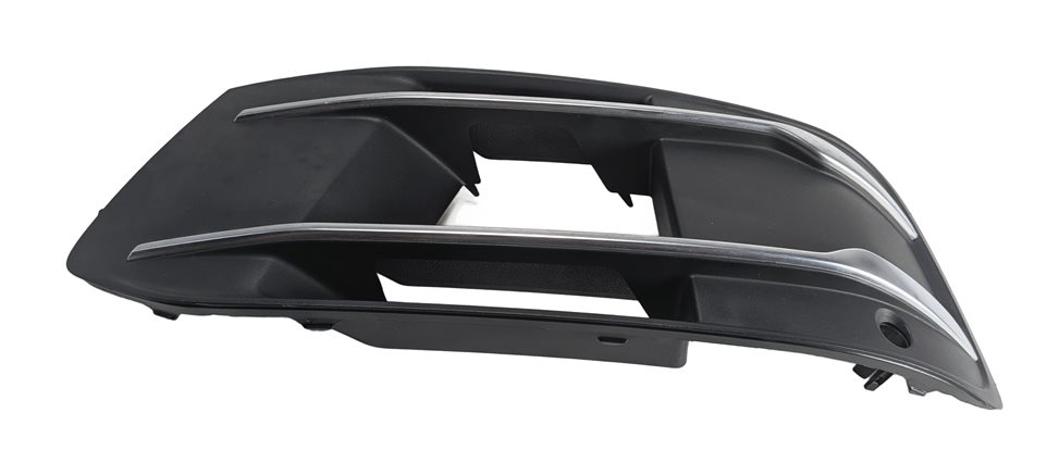 2017 AUDI Q7 (4M) FRONT LEFT DRIVER LOWER BUMPER FOG LIGHT GRILLE INSERT