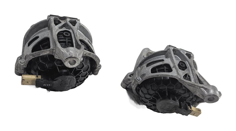 2017-2019 AUDI Q7 (4M) 3.0L SUPER (CREC) LEFT & RIGHT ENGINE MOTOR MOUNT SET/2