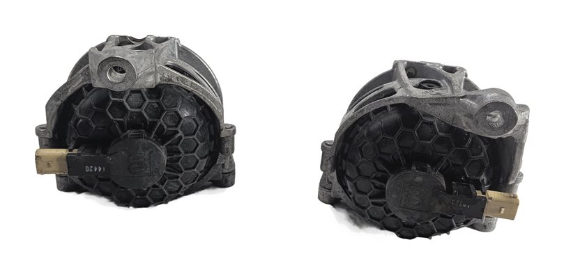 Thumbnail 2: 2017-2019 AUDI Q7 (4M) 3.0L SUPER (CREC) LEFT & RIGHT ENGINE MOTOR MOUNT SET/2