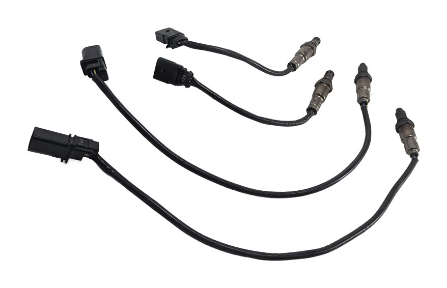 2017 AUDI Q7 (4M) 3.0L (CREC) ENGINE OXYGEN O2 LAMBDA SENSOR SET/4