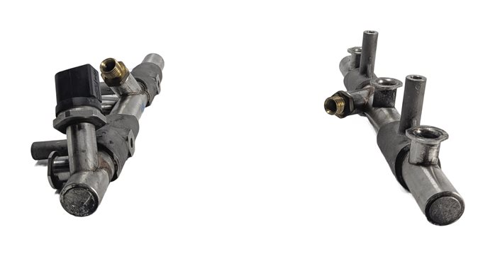 Thumbnail 2: 2017-2019 AUDI Q7 (4M) 3.0L SUPER (CREC) LEFT & RIGHT FUEL INJECTOR RAIL SET/2