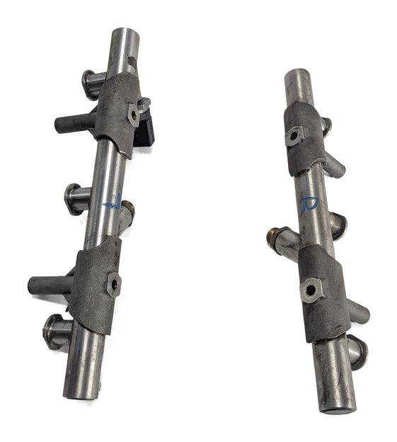 Thumbnail 4: 2017-2019 AUDI Q7 (4M) 3.0L SUPER (CREC) LEFT & RIGHT FUEL INJECTOR RAIL SET/2