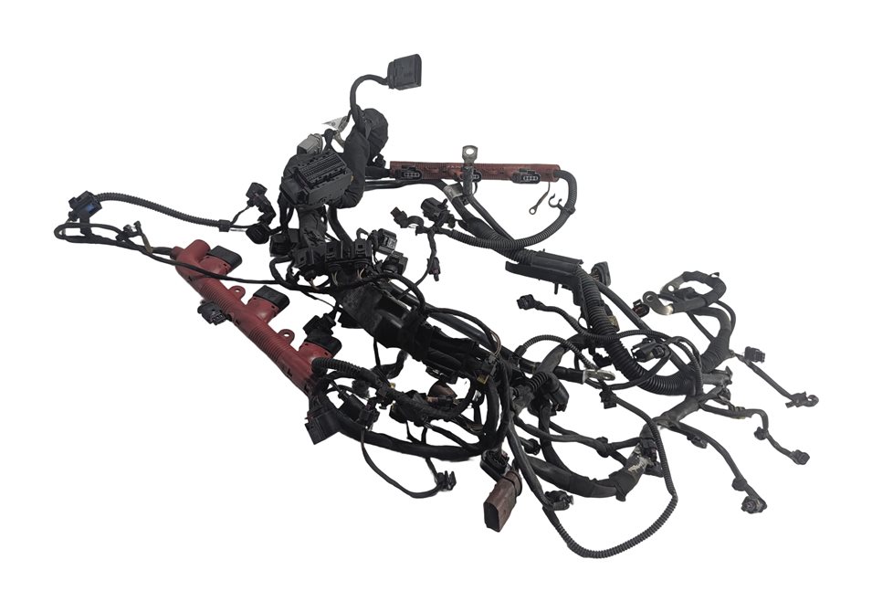 2017 AUDI Q7 (4M) 3.0L (CREC) ENGINE MOTOR WIRE WIRING HARNESS LOOM