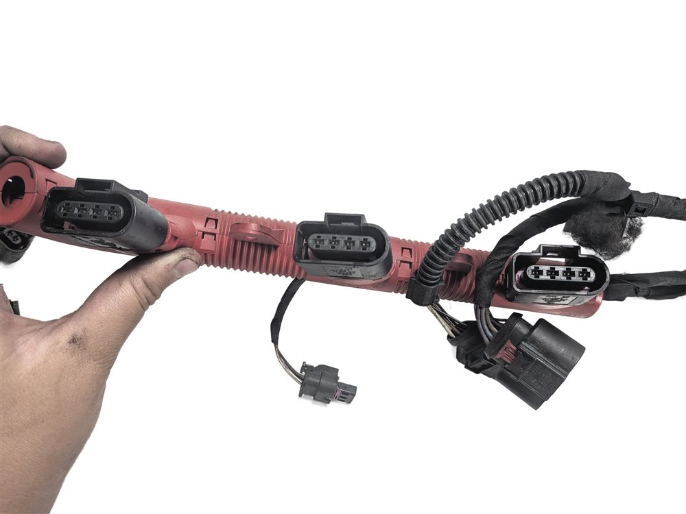 Thumbnail 11: 2017 AUDI Q7 (4M) 3.0L (CREC) ENGINE MOTOR WIRE WIRING HARNESS LOOM