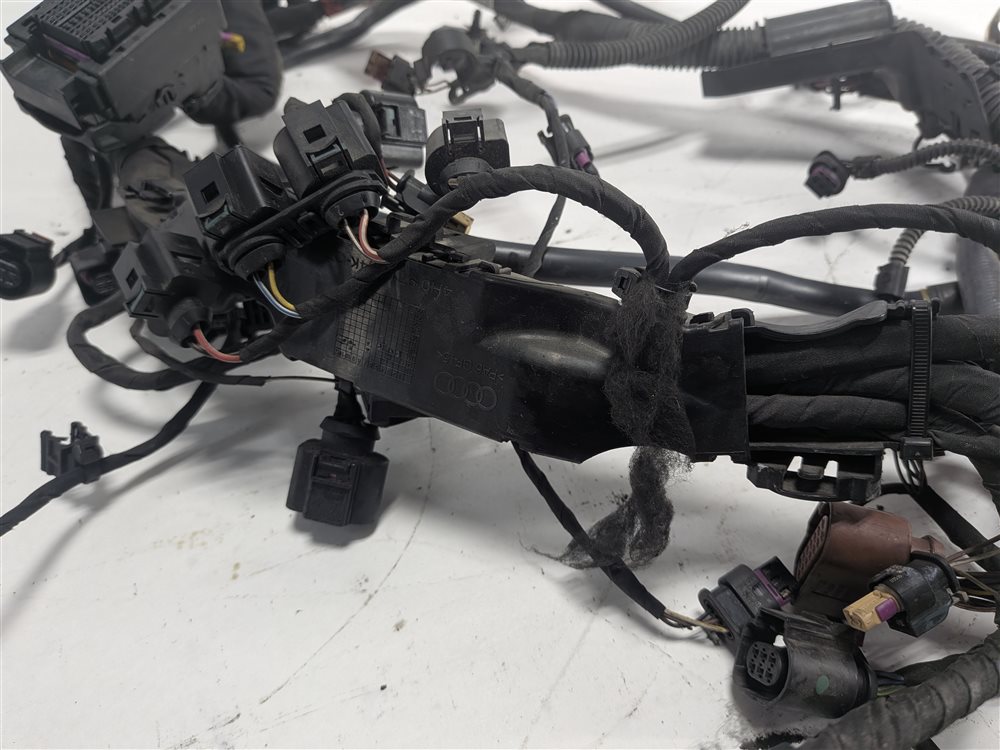 Thumbnail 5: 2017 AUDI Q7 (4M) 3.0L (CREC) ENGINE MOTOR WIRE WIRING HARNESS LOOM