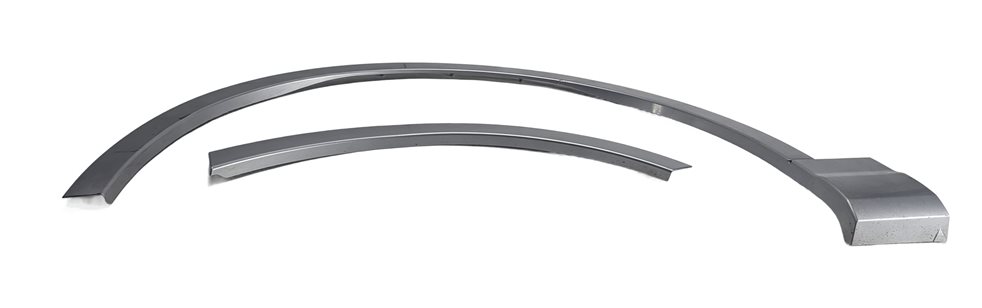 Thumbnail 2: 2017 AUDI Q7 (4M) FRONT REAR LEFT WHEEL ARCH MOLDING FENDER FLARE SET/2 (Silver)