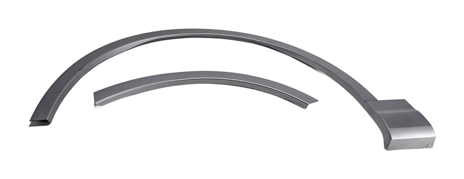 Thumbnail 3: 2017 AUDI Q7 (4M) FRONT REAR LEFT WHEEL ARCH MOLDING FENDER FLARE SET/2 (Silver)