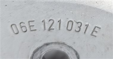 Thumbnail 5: 2017 AUDI Q7 (4M) 3.0L (CREC) ENGINE WATER COOLANT PUMP PULLEY