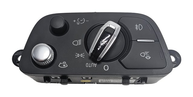 Thumbnail 3: 16-21 AUDI A4 A5 S4 S5 RS5 Q7 (B9 8W 8WS F5 4M) HEADLIGHT SWITCH w/ RAIN SENSOR