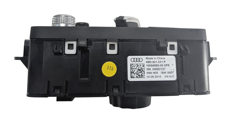 Thumbnail 6: 16-21 AUDI A4 A5 S4 S5 RS5 Q7 (B9 8W 8WS F5 4M) HEADLIGHT SWITCH w/ RAIN SENSOR
