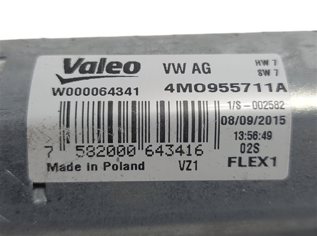 Thumbnail 5: 2017-2019 AUDI Q7 (4M) TRUNK MOUNTED REAR WIPER MOTOR