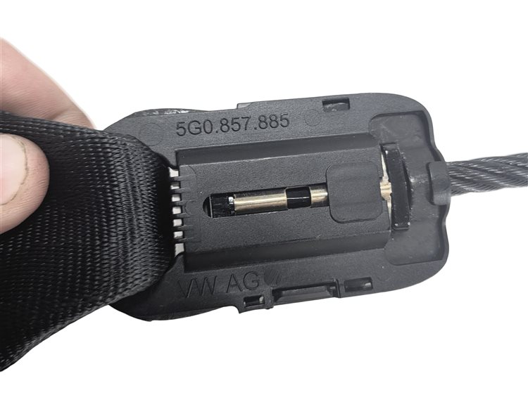 Thumbnail 7: 2017-2020 AUDI Q7 (4M) FRONT LEFT DRIVER SEATBELT SEAT BELT RETRACTOR (Black)