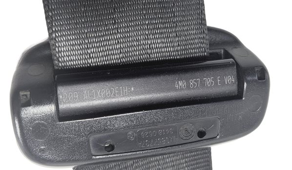 Thumbnail 8: 2017-2020 AUDI Q7 (4M) FRONT LEFT DRIVER SEATBELT SEAT BELT RETRACTOR (Black)