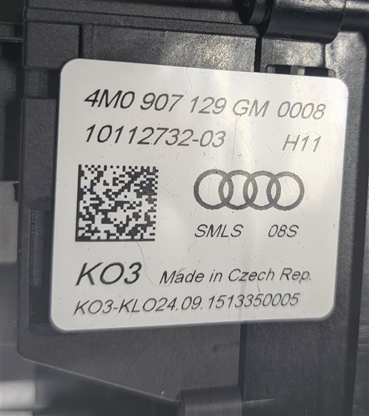 Thumbnail 6: 17-19 AUDI Q7 (4M) STEERING COLUMN COMBINATION SWITCH WIPER CRUISE CLOCKSPRING