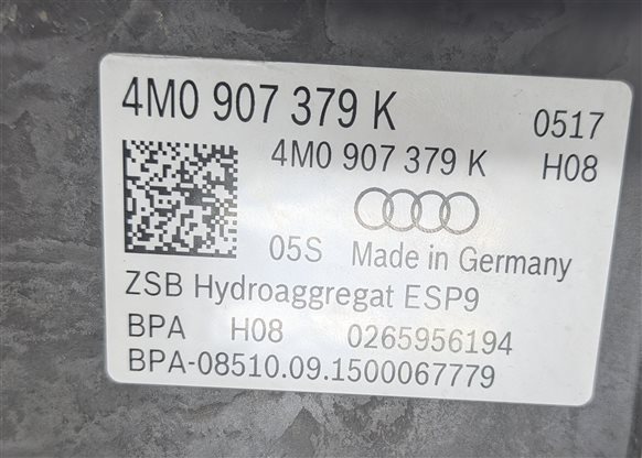 Thumbnail 9: 2017-2019 AUDI Q7 (4M) ANTI-LOCK ABS BRAKE PUMP MODULE (WITHOUT ADAPTIVE CRUISE)