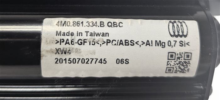 Thumbnail 6: 2017-2023 AUDI Q7 SQ7 (4M) REAR RIGHT DOOR WINDOW SUNSHADE SUN SHADE SCREEN