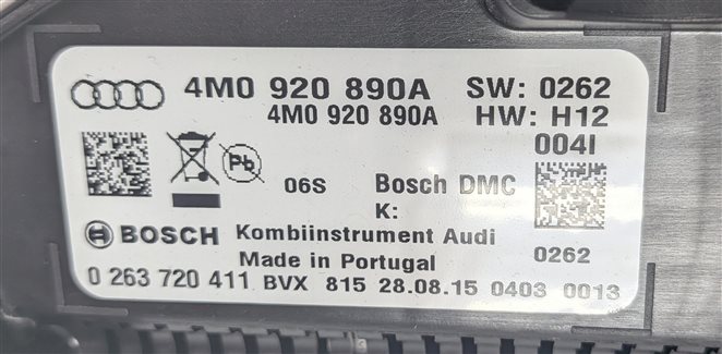 Thumbnail 11: 2017 AUDI Q7 (4M) 3.0L (CREC) ECM BCM CLUSTER GATEWAY IGNITION LOCK KEY SET