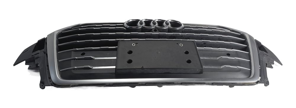 Thumbnail 2: 2017-2019 AUDI Q7 (4M) FRONT UPPER CENTER HOOD AIR VENT GRILLE TRIM