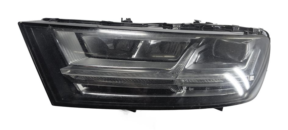 17-19 AUDI Q7 (4M) LEFT FRONT DRIVER DYNAMIC LED HEADLIGHT LIGHT LAMP (8Q3)