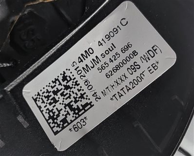 Thumbnail 7: 17-19 AUDI Q7 (4M) 3-SPOKE PADDLE SHIFT STEERING WHEEL w/ SWITCHES (Black)