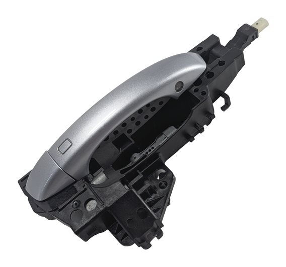 2017-2020 AUDI Q7 (4M) REAR RIGHT PASSENGER KEYLESS DOOR HANDLE (Silver)