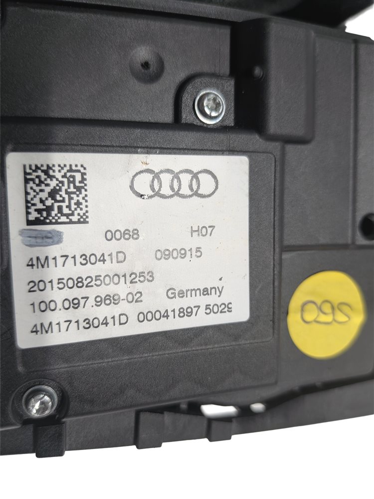 Thumbnail 7: 2017-2019 AUDI Q7 (4M) TRANSMISSION GEAR SHIFTER ASSEMBLY (BLACK LEATHER FINISH)