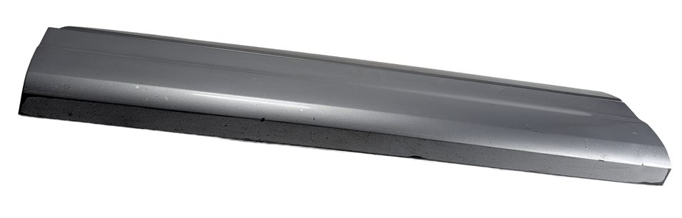 2017-2019 AUDI Q7 (4M) FRONT LEFT DRIVER LOWER DOOR MOULDING TRIM (Silver)