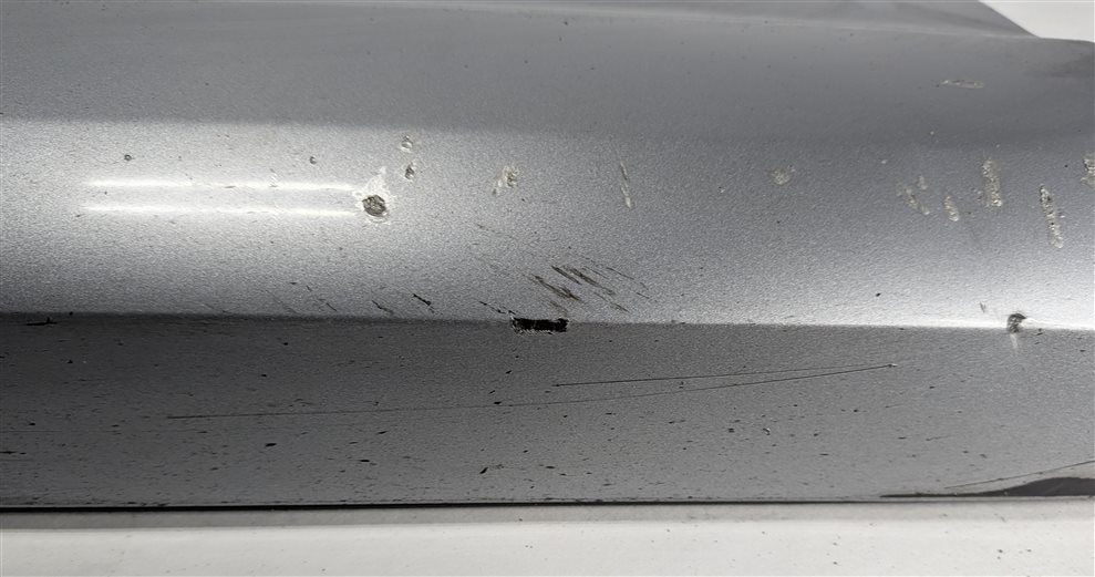 Thumbnail 18: 2017-2019 AUDI Q7 (4M) FRONT LEFT DRIVER LOWER DOOR MOULDING TRIM (Silver)