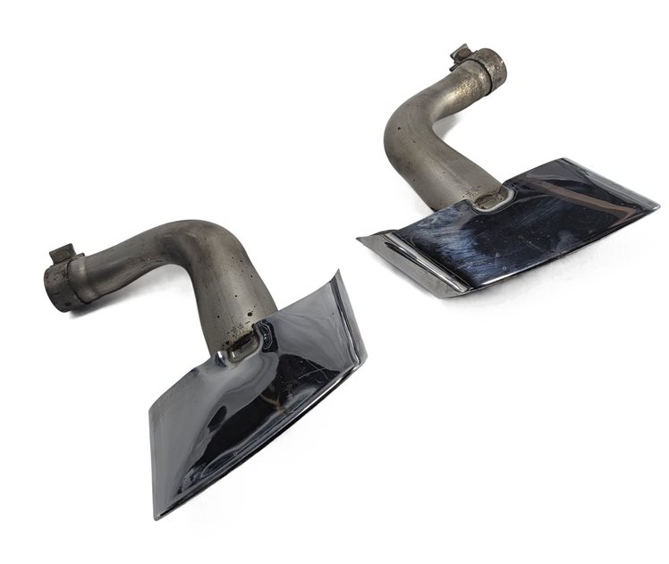 2017-2019 AUDI Q7 (4M) 3.0L SUPER REAR LEFT & RIGHT MUFFLER EXHAUST TIP SET OF 2