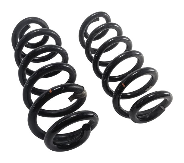 2017-2020 AUDI Q7 (4M) REAR LEFT & RIGHT SUSPENSION COIL SPRING SET-2