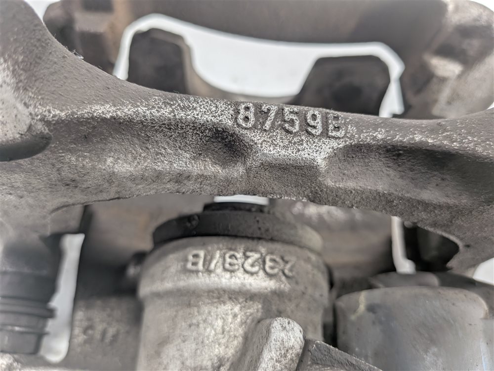 Thumbnail 9: 2017-2020 AUDI Q7 Q8 (4M) REAR LEFT & RIGHT BRAKE CALIPER w/ LINES SET/2