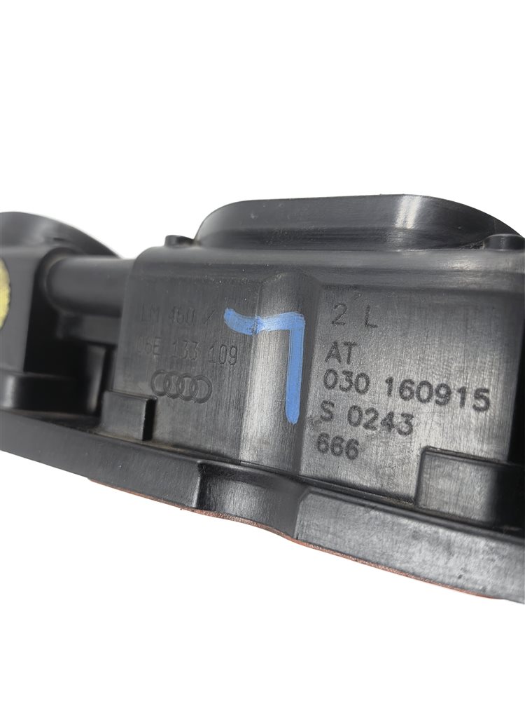 Thumbnail 9: 16-19 AUDI A6 A7 A8 Q7 C7 4M 3.0L SUPER CREC LEFT LOWER INTAKE MANIFOLD DIFFUSER