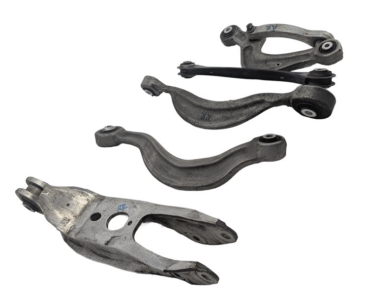 2017-2022 AUDI Q7 4M REAR RIGHT UPPER & LOWER SUSPENSION CONTROL ARM LINK SET/5