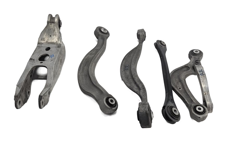 Thumbnail 3: 2017-2022 AUDI Q7 4M REAR RIGHT UPPER & LOWER SUSPENSION CONTROL ARM LINK SET/5