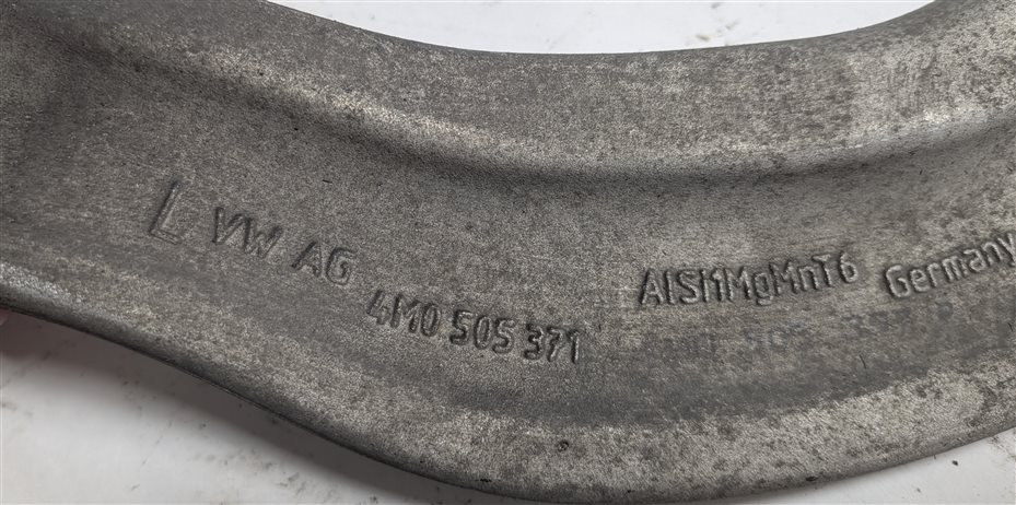 Thumbnail 11: 2017-2022 AUDI Q7 4M REAR LEFT UPPER & LOWER SUSPENSION CONTROL ARM LINK SET/5