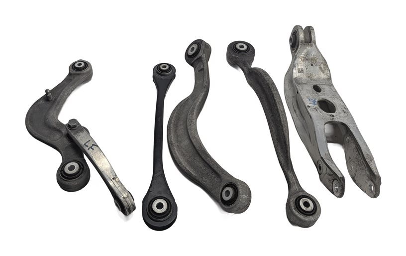 Thumbnail 3: 2017-2022 AUDI Q7 4M REAR LEFT UPPER & LOWER SUSPENSION CONTROL ARM LINK SET/5