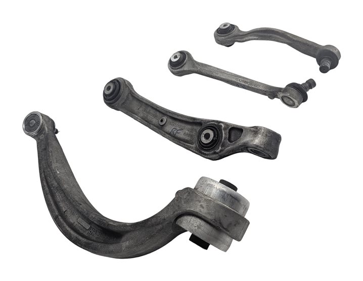 2017-2022 AUDI Q7 (4M) FRONT RIGHT PASSENGER UPPER & LOWER CONTROL ARM SET-4