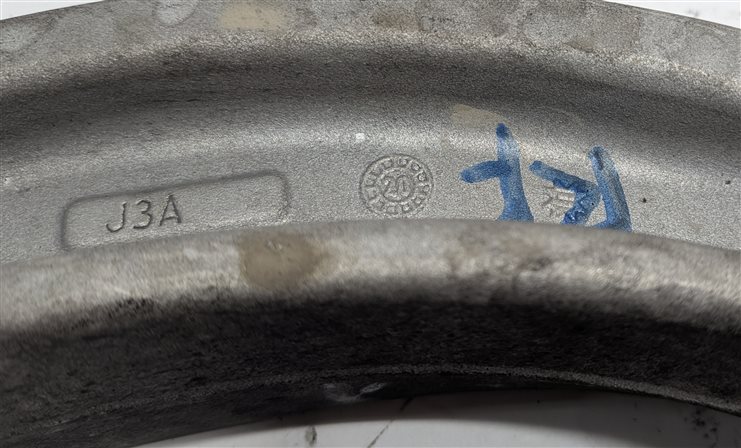 Thumbnail 16: 2017-2022 AUDI Q7 (4M) FRONT RIGHT PASSENGER UPPER & LOWER CONTROL ARM SET-4
