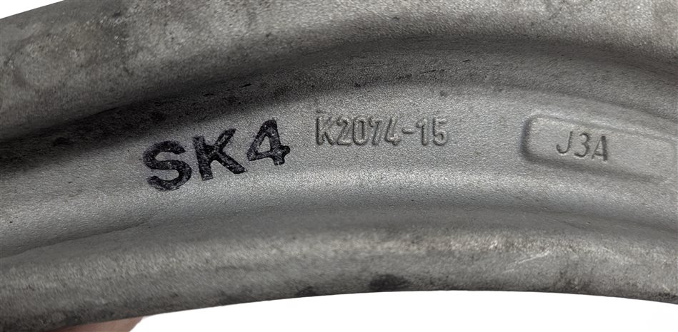 Thumbnail 17: 2017-2022 AUDI Q7 (4M) FRONT RIGHT PASSENGER UPPER & LOWER CONTROL ARM SET-4