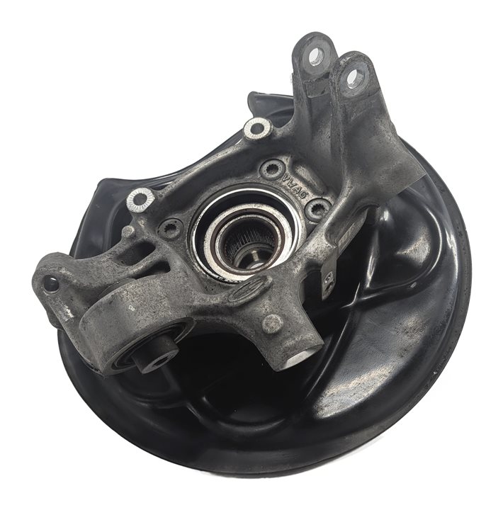2017-2022 AUDI Q7 (4M) REAR RIGHT PASSENGER SPINDLE KNUCKLE WHEEL HUB w/ SHIELD