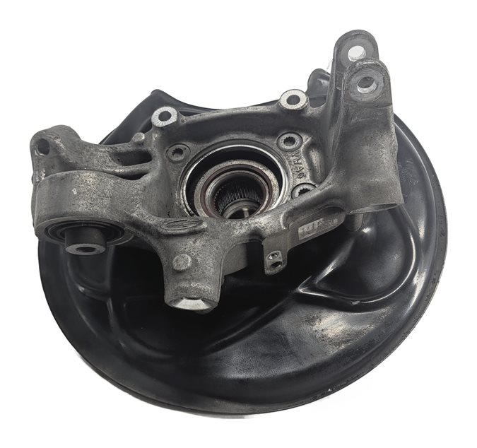 Thumbnail 2: 2017-2022 AUDI Q7 (4M) REAR RIGHT PASSENGER SPINDLE KNUCKLE WHEEL HUB w/ SHIELD