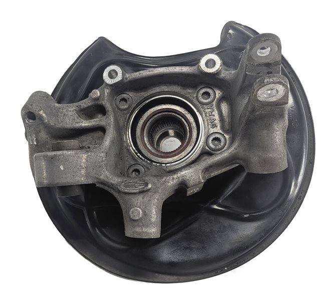 Thumbnail 3: 2017-2022 AUDI Q7 (4M) REAR RIGHT PASSENGER SPINDLE KNUCKLE WHEEL HUB w/ SHIELD