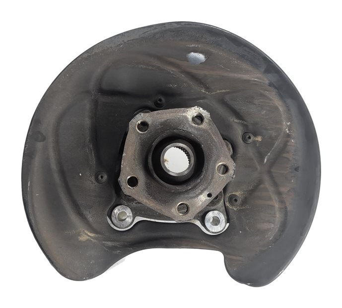 Thumbnail 4: 2017-2022 AUDI Q7 (4M) REAR RIGHT PASSENGER SPINDLE KNUCKLE WHEEL HUB w/ SHIELD