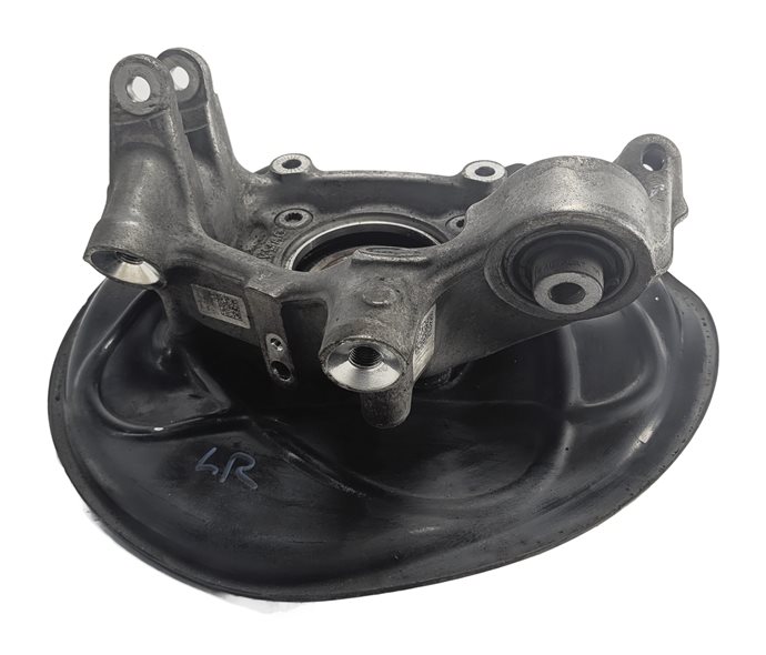 Thumbnail 2: 17-20 AUDI Q7 (4M) REAR LEFT DRIVER SPINDLE KNUCKLE WHEEL BEARING HUB w/ SHIELD