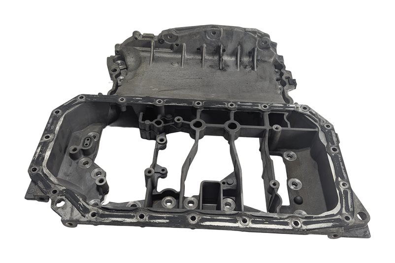 Thumbnail 3: 2017-2019 AUDI Q7 (4M) 3.0L SUPER (CREC) UPPER ENGINE MOTOR OIL FLUID PAN